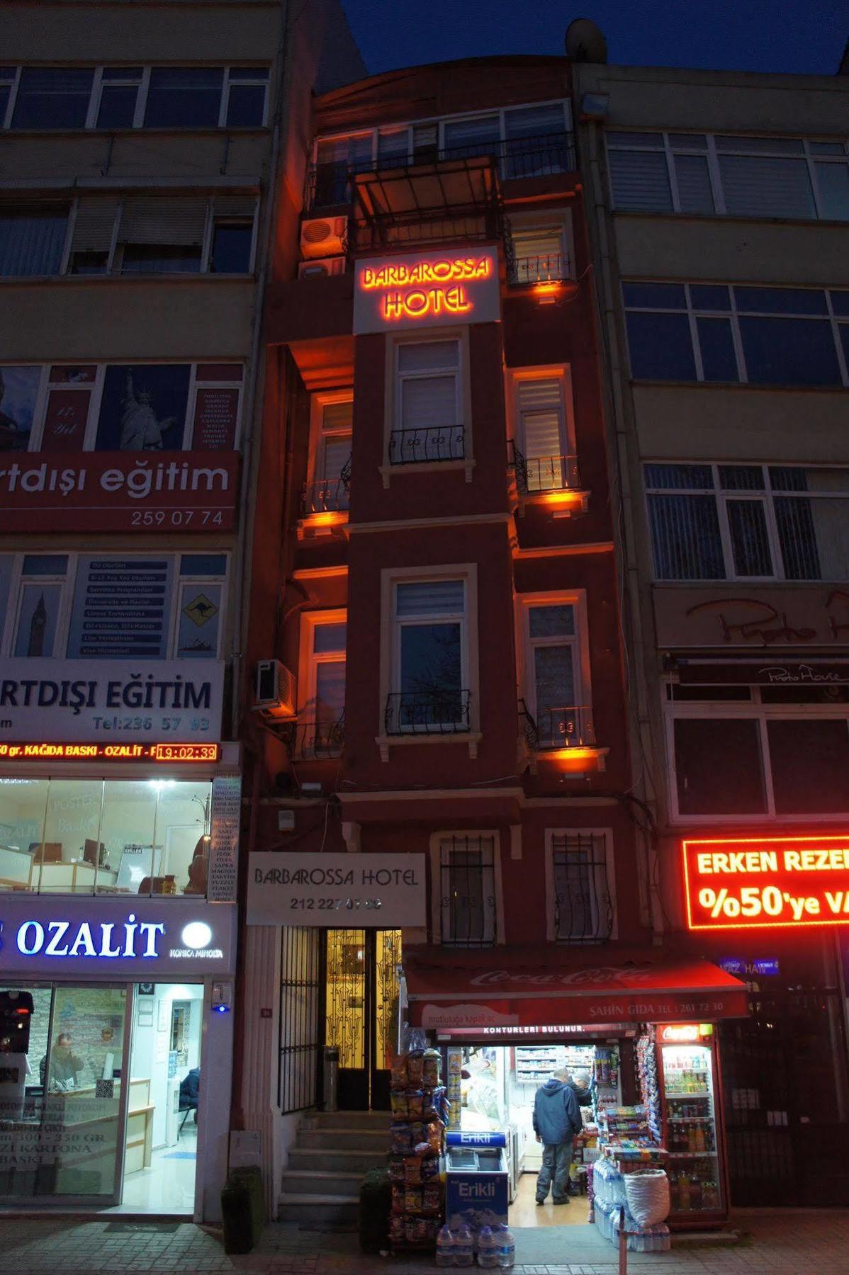 Barba Rossa Residence Istanbul Eksteriør billede